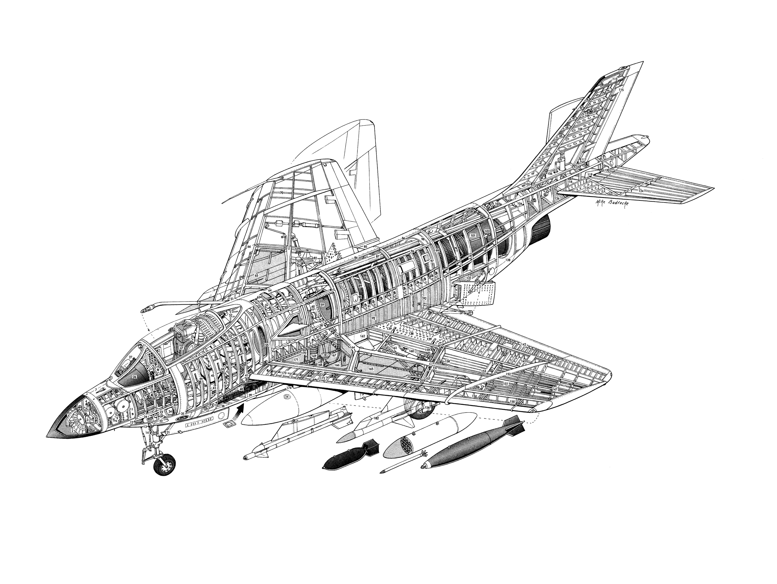 戰鬥機中的妖魔鬼怪導彈時代的產物美軍f3h與f4戰鬥機