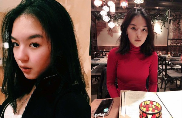 李咏18岁女儿法图麦分享近照,穿裹胸吊带秀小蛮腰,月牙纹身美炸_身材