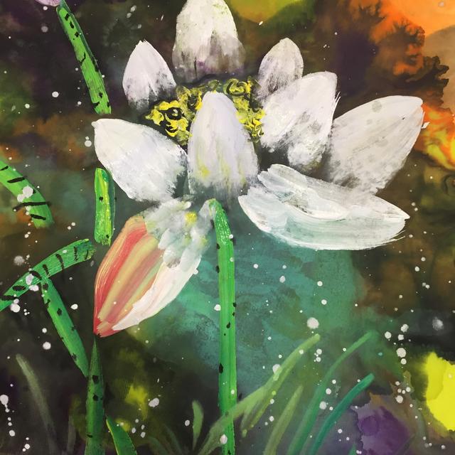 创意手绘课堂儿童趣味彩墨画课程作品赏析刘志勇老师