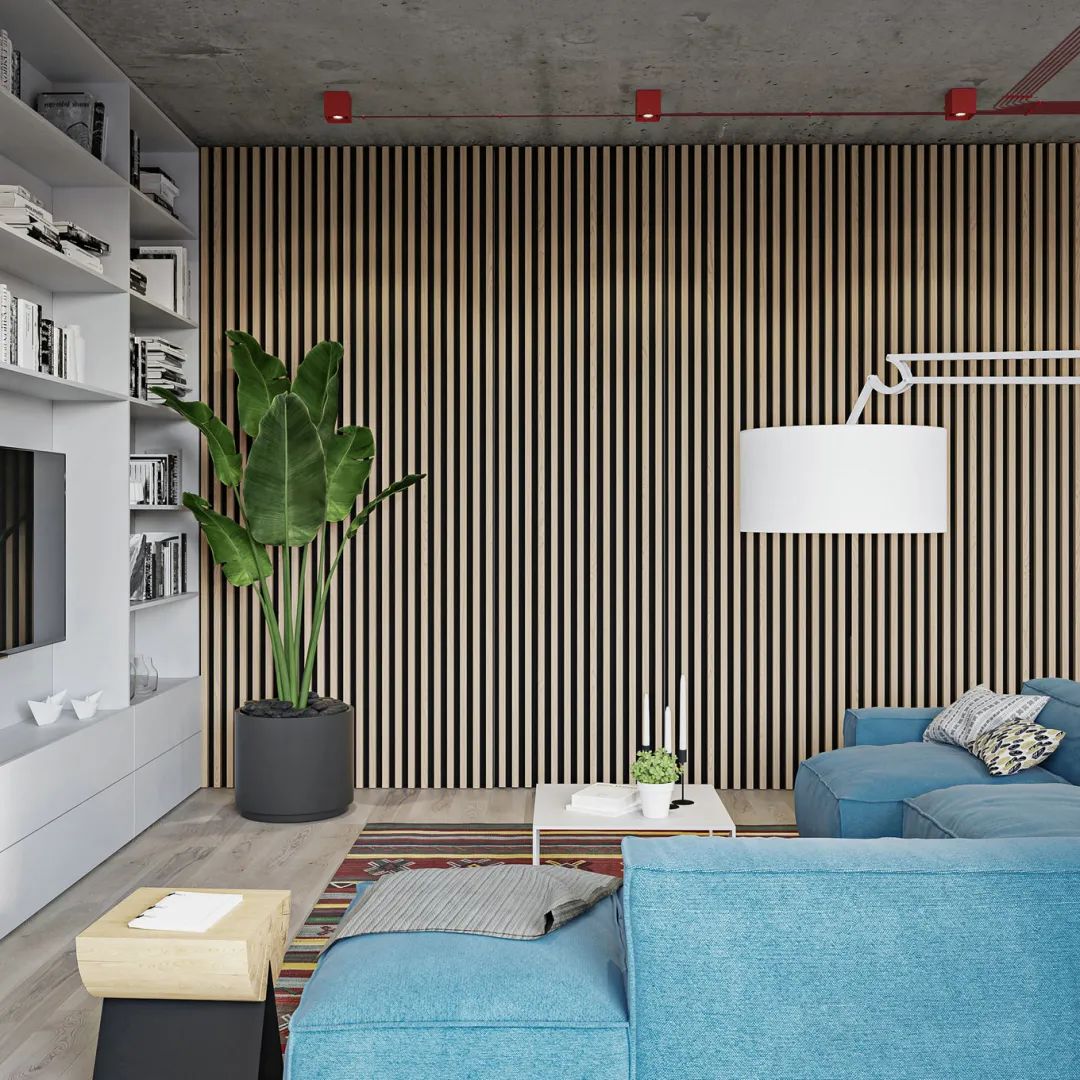 原创110㎡简约工业风,毛坯水泥天花板,个性时尚的高档