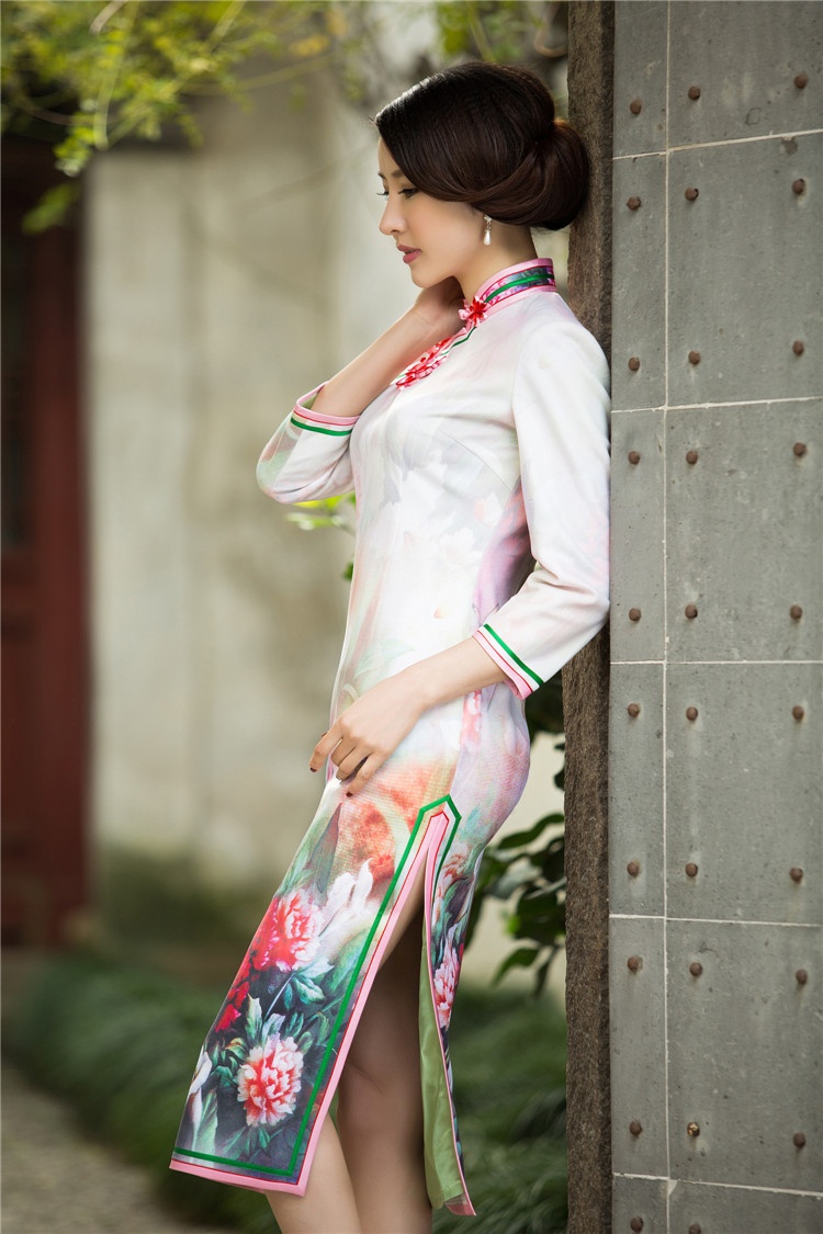 13款旗袍设计,换上旗袍装,凹凸身材 超诱惑,女人味十足!