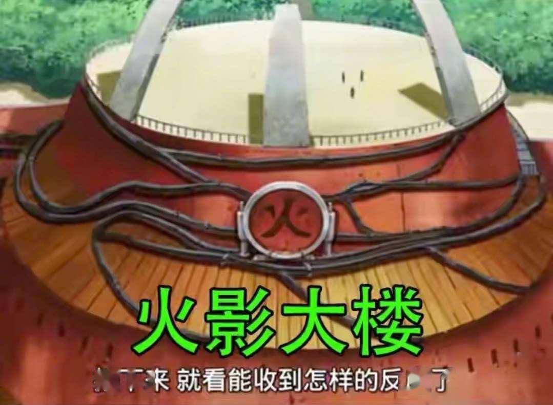 第一个肯定是我们的火影大楼,不得不说火影的大楼很像一个电饭煲,旁边