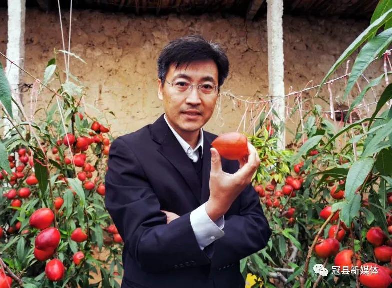 山东冠县副县长化身主播为油桃直播带货