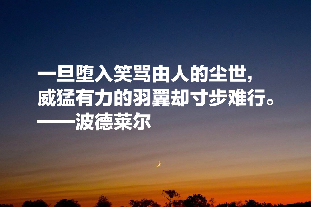 法国大诗人波德莱尔,这十句惊艳阴郁的诗,感受他的忧郁和孤独