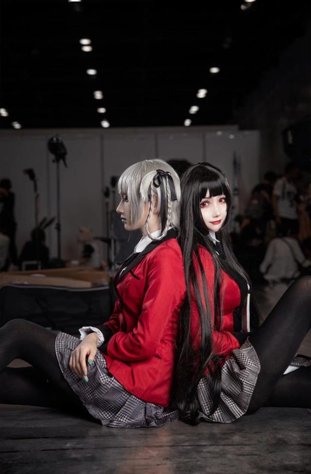三组日本动漫狂赌之渊cosplay作品欣赏造型真是相当个性