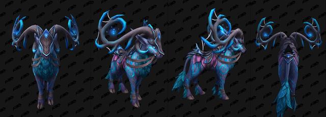 魔兽世界90暗影国度新增坐骑预览