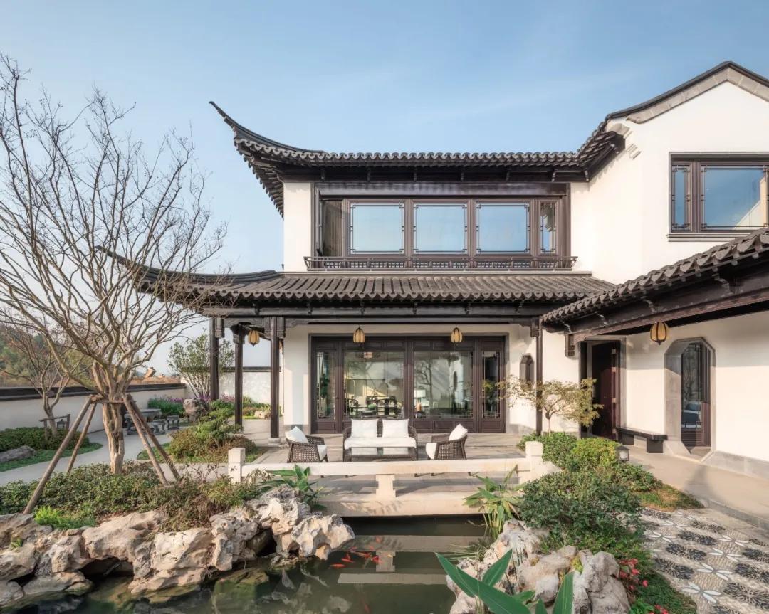 刚刚南京南中式合院实景曝光简直是现代版桃花源