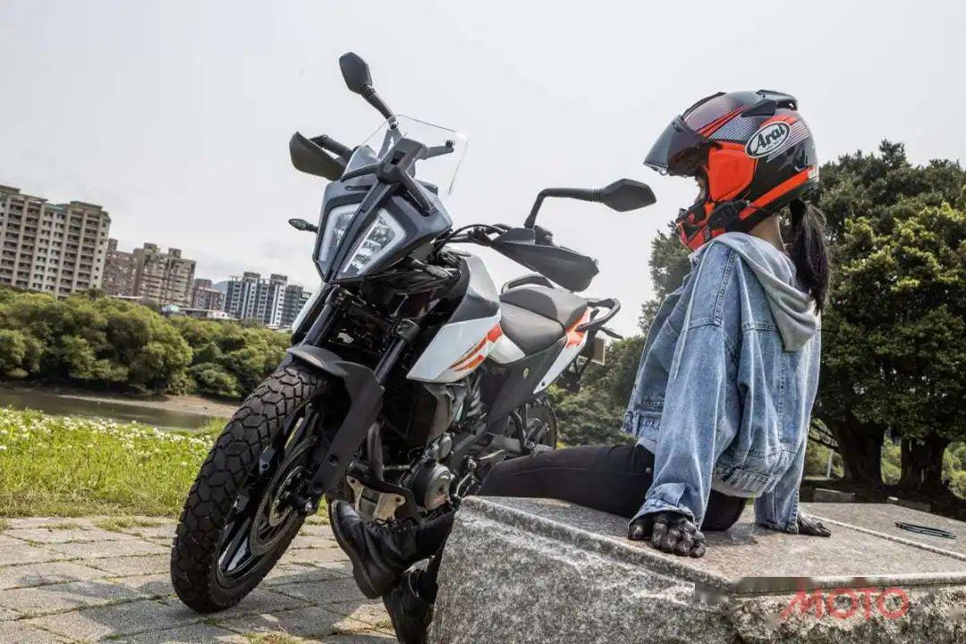 160cm女骑士冒险之心不设限-ktm 390 adventure