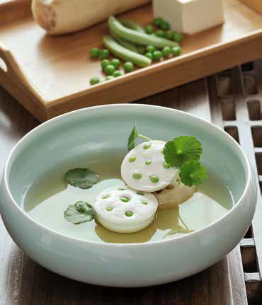 中国素食洁净禅意