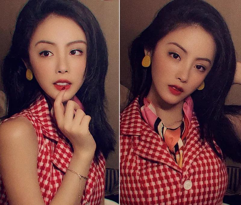 id:jiayinariel抖音昵称:嘉茵ariel港风小姐姐