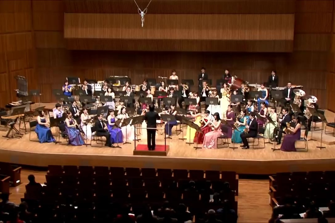 日本管乐队合奏《老友进行曲》