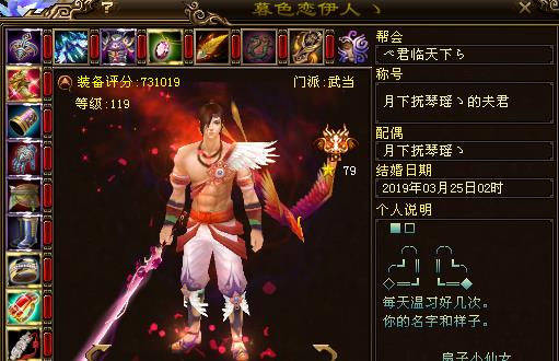 天龙八部73w评分武当一身极品5566装备这得花多少钱