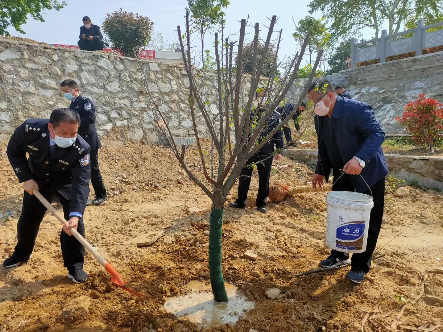 為了鞏固湖北省團風縣公安局在包保的重點扶貧村但店鎮劉林崗村多年來