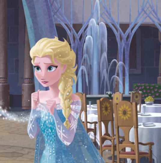迪士尼宝宝故事会公主篇安娜的生日惊喜