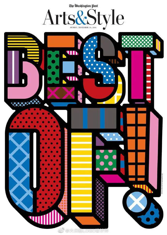 色彩鲜艳的海报版式设计参考67