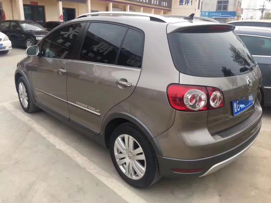急售6万公里进口大众crossgolf可在后排写作业