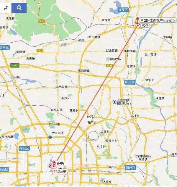 北京电影学院位置图片