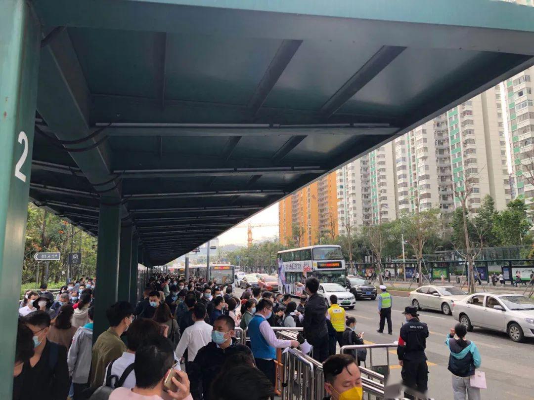 聚焦独家视图跟进深圳地铁2号线福田站到新秀站区间临时停运