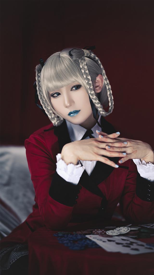 三组日本动漫狂赌之渊cosplay作品欣赏造型真是相当个性