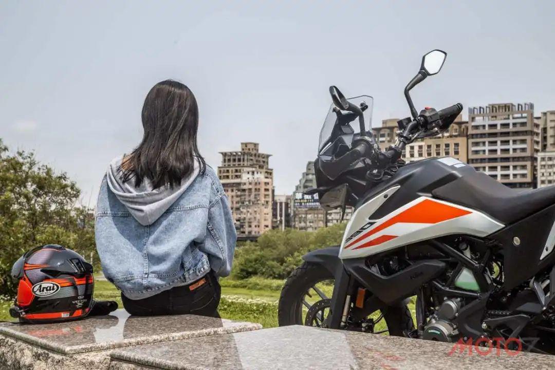 160cm女骑士冒险之心不设限-ktm 390 adventure