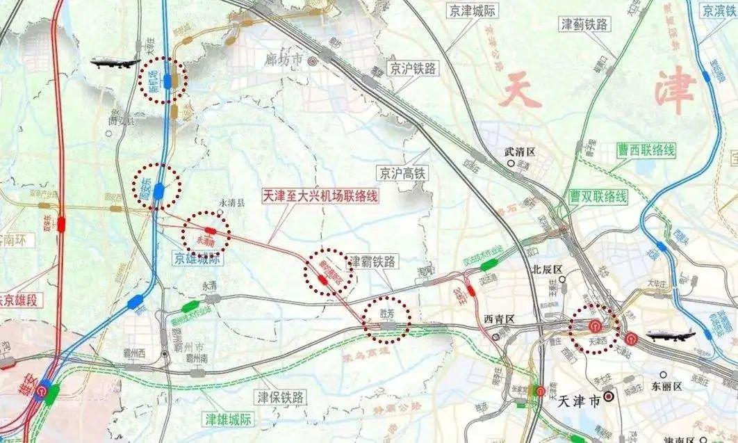 五環直達大興機場北線固安又多一條進京快速路還有城際公路