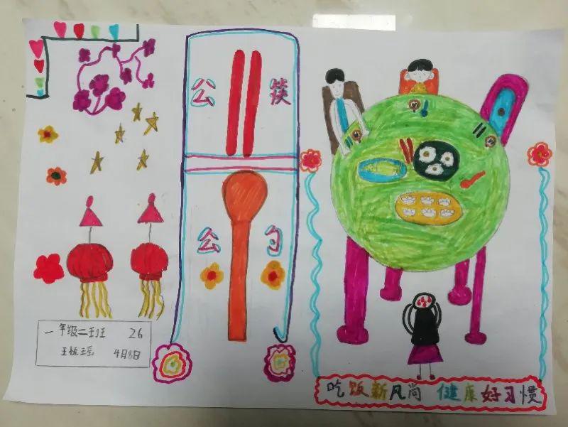 创意筷子儿童画图片