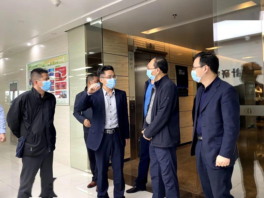 4月5~9日,张家口涿鹿县牛宇航副县长带领县经开区,商务局,南山区来