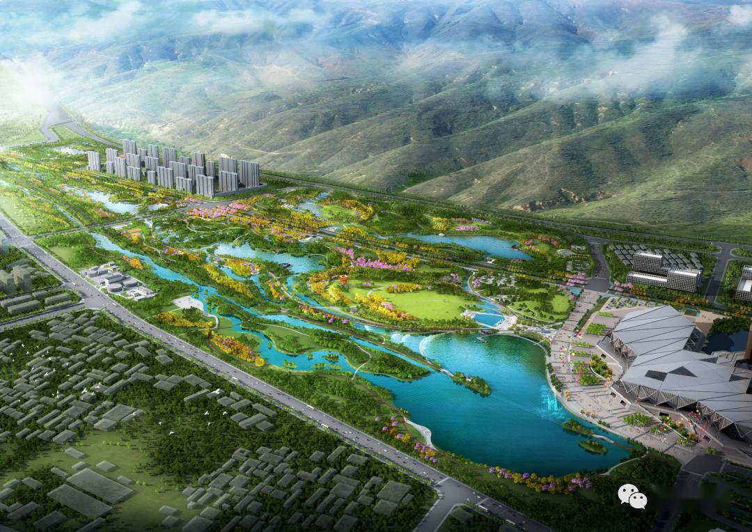 2,西宁南川将新添一座湿地公园,比3个人民公园还大园博园去年秋景图