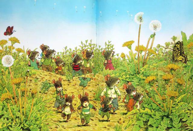 423特别活动丨绘本乐分享十四只老鼠去春游