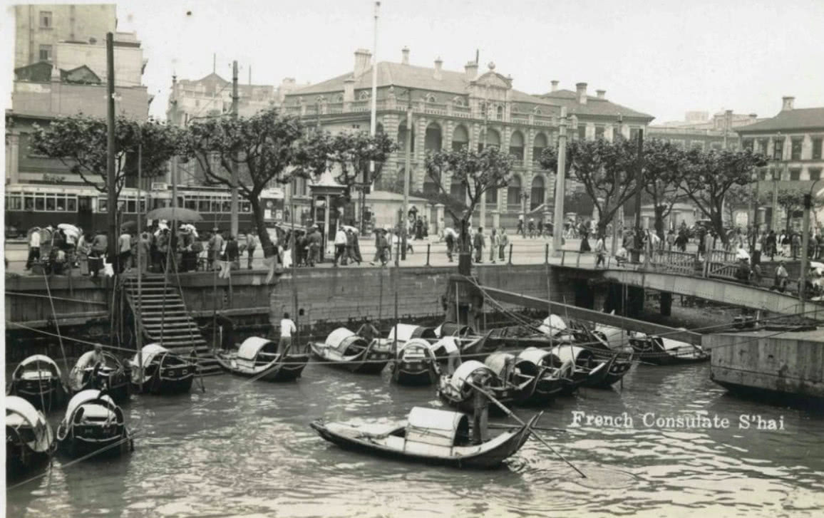 1920年代的老上海照片——记忆影子的