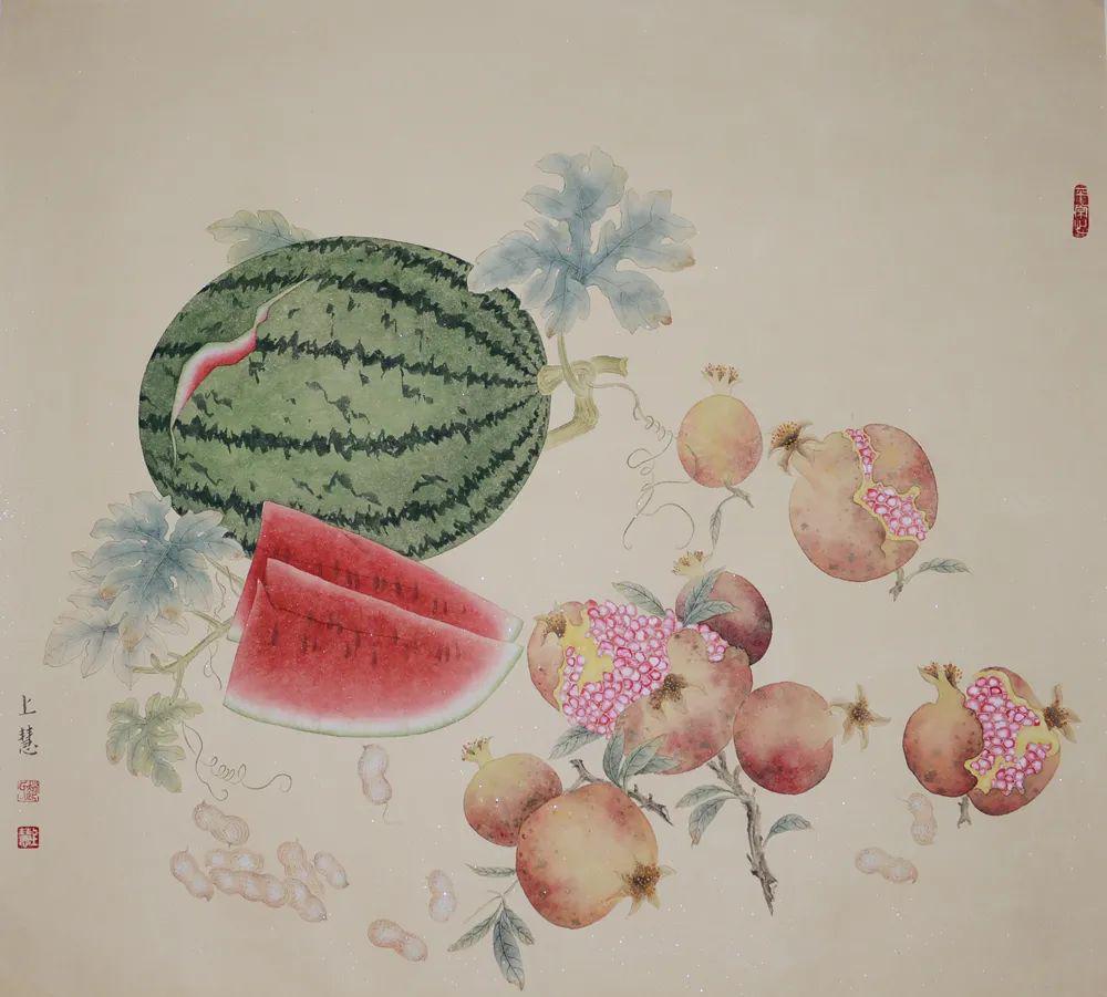 一个好的工笔画家,要有一颗易感动的心灵