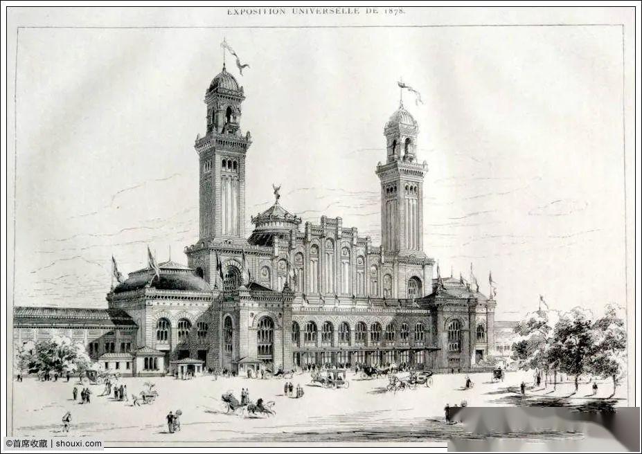 分享法国1878年巴黎世博会纪念铜章