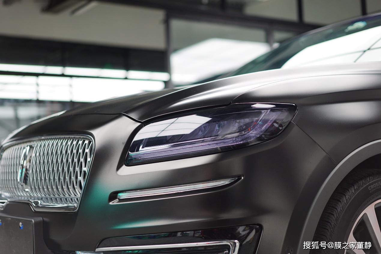 野性与优雅的结合林肯航海家改色电光金属黑