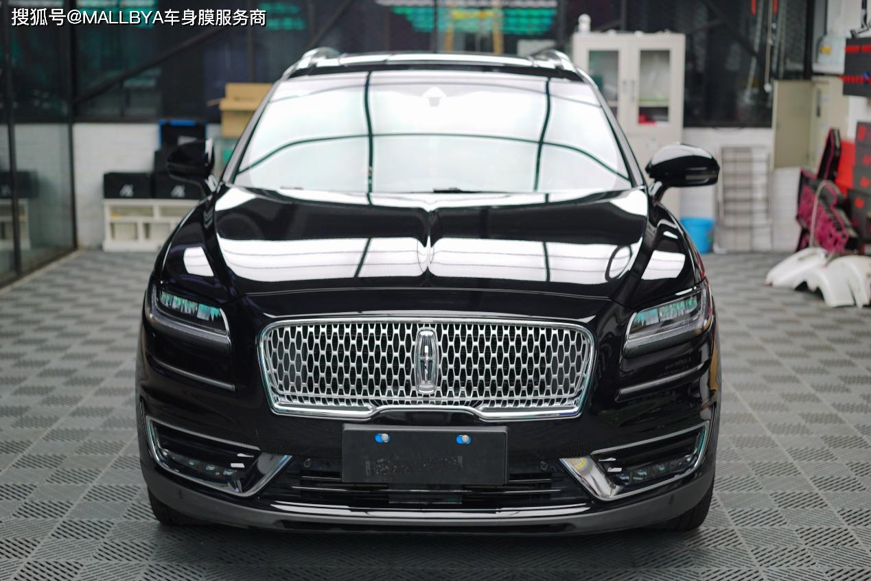 野性与优雅的结合林肯航海家改色电光金属黑