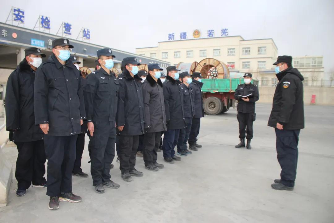 千锤百炼出精英厉兵秣马大练兵依吞布拉克公安检查站开展全警实战大