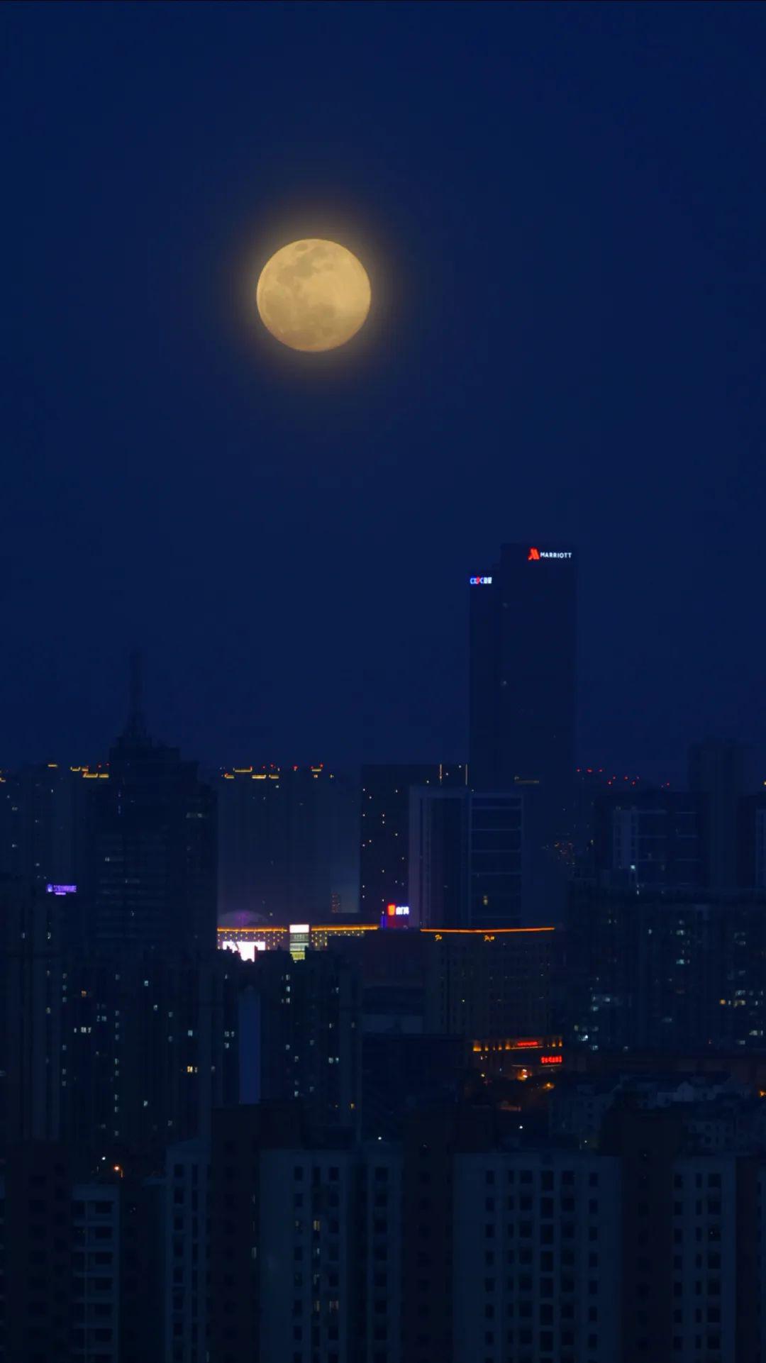 昨晚,登封的月色真的很美_月亮