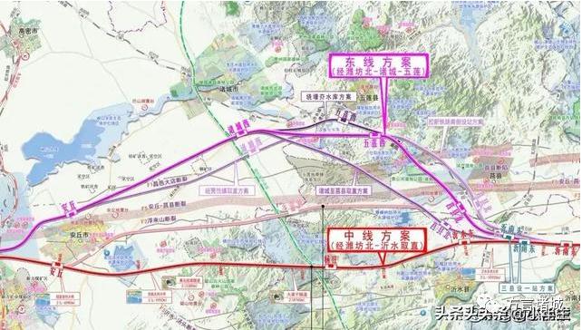 安丘铁路规划图片