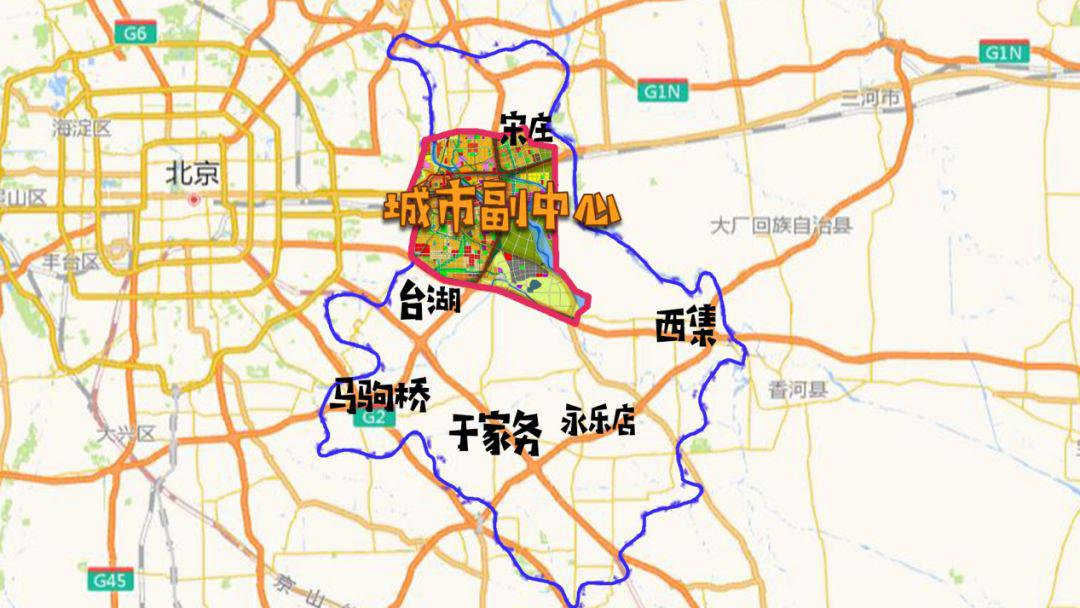 通州运河商务区位置图片