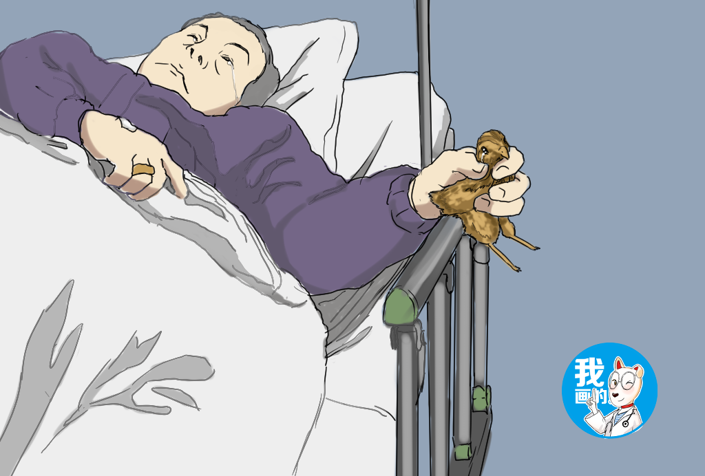 原创孤寡老人住进医院手里却一直握着什么看清后顿时有点儿感伤