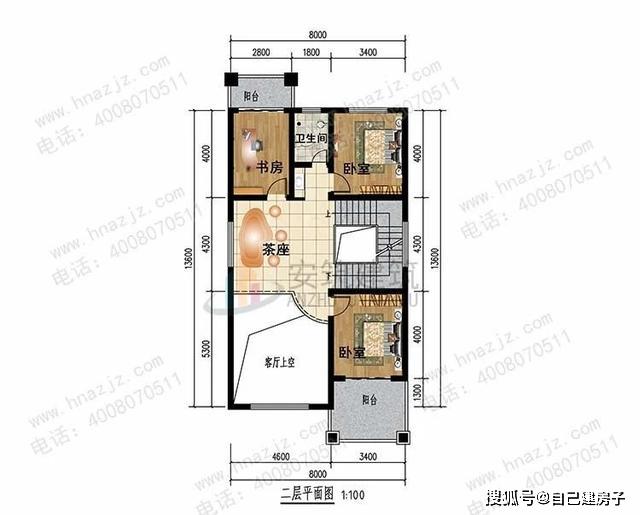 原创适合小宅基地的4款四层农村别墅第4款最豪华第一款盖的人最多
