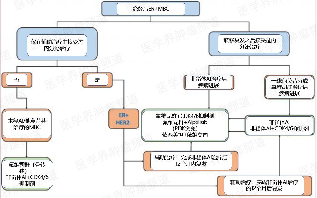 一文读懂hr 晚期乳腺癌(abc)的内分泌治疗最新策略!