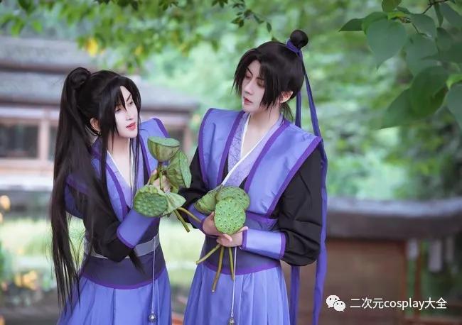 甜且可爱的颜值小天使魔道祖师江澄魏婴金子轩cos