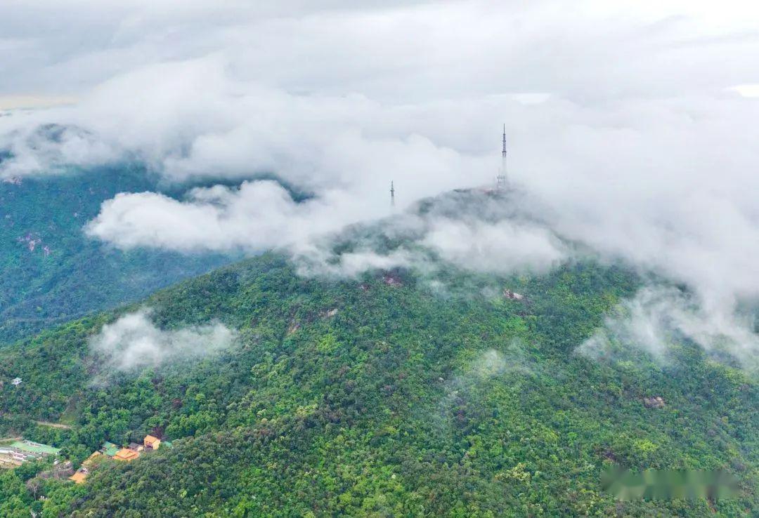 圭峰山全景图图片