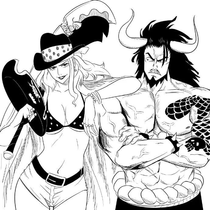 原创海贼王977话大妈与凯多关系果然不简单凯多竟然有儿子