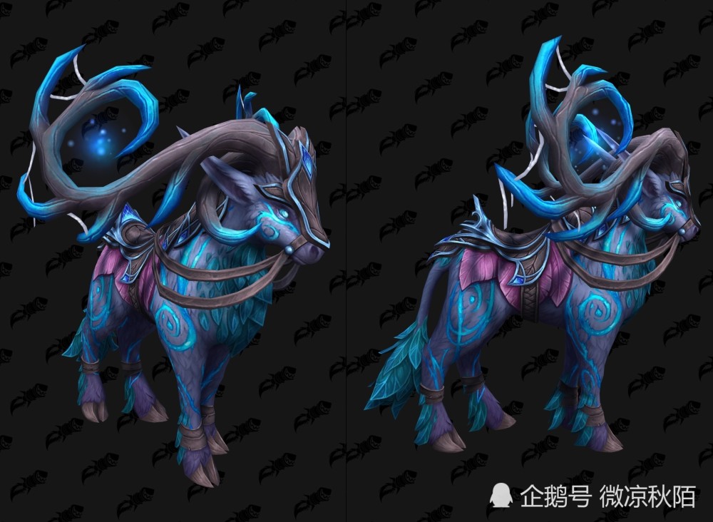 0坐骑露面,四大区域专属坐骑,不再是马厩世界!_外观