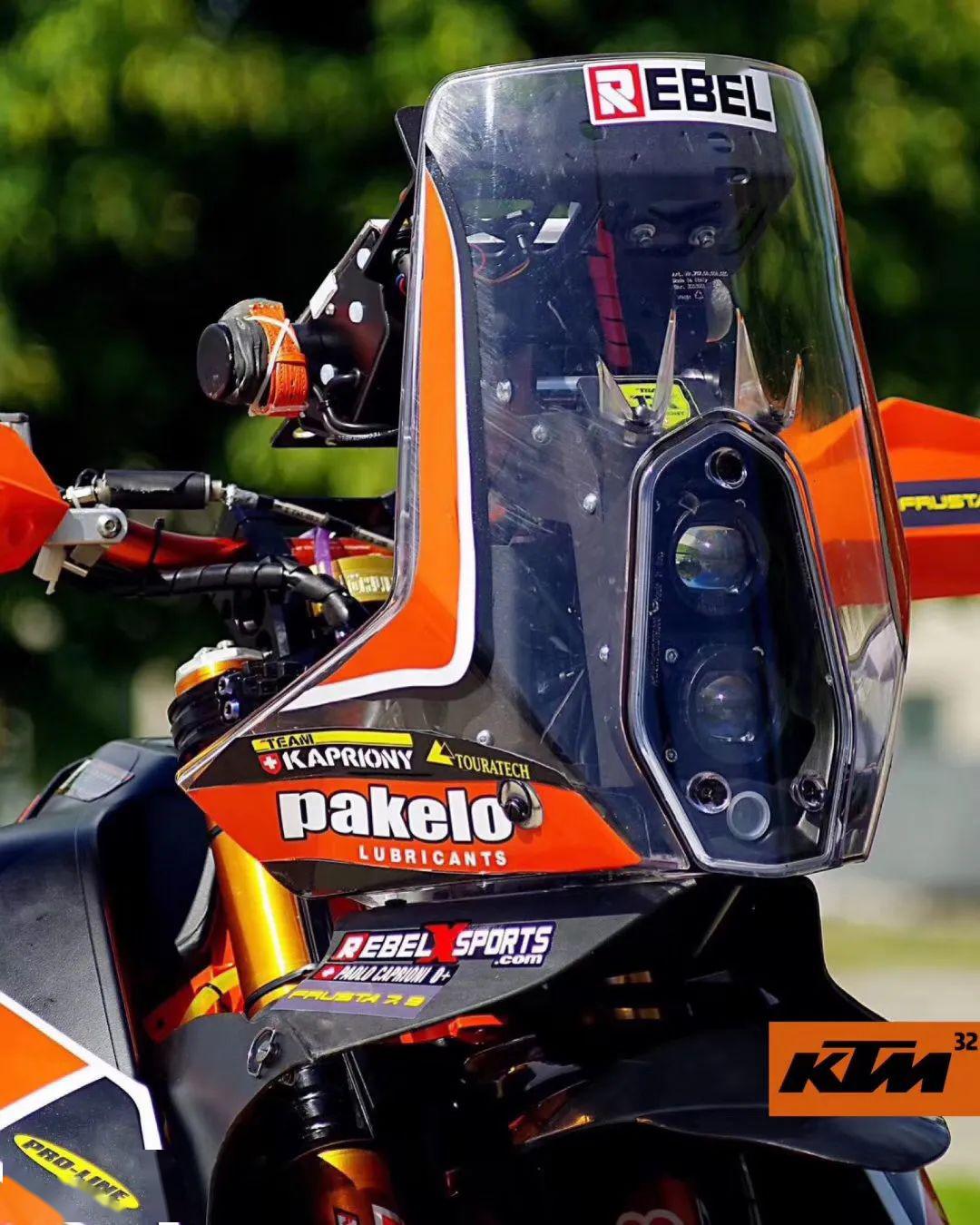 ktm790adv改装案例展示纯正的拉力赛车范儿