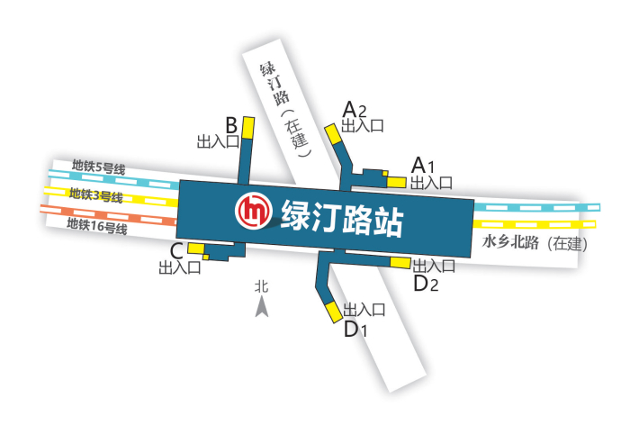 杭州地鐵網圖悄悄更新5號線16號線來了