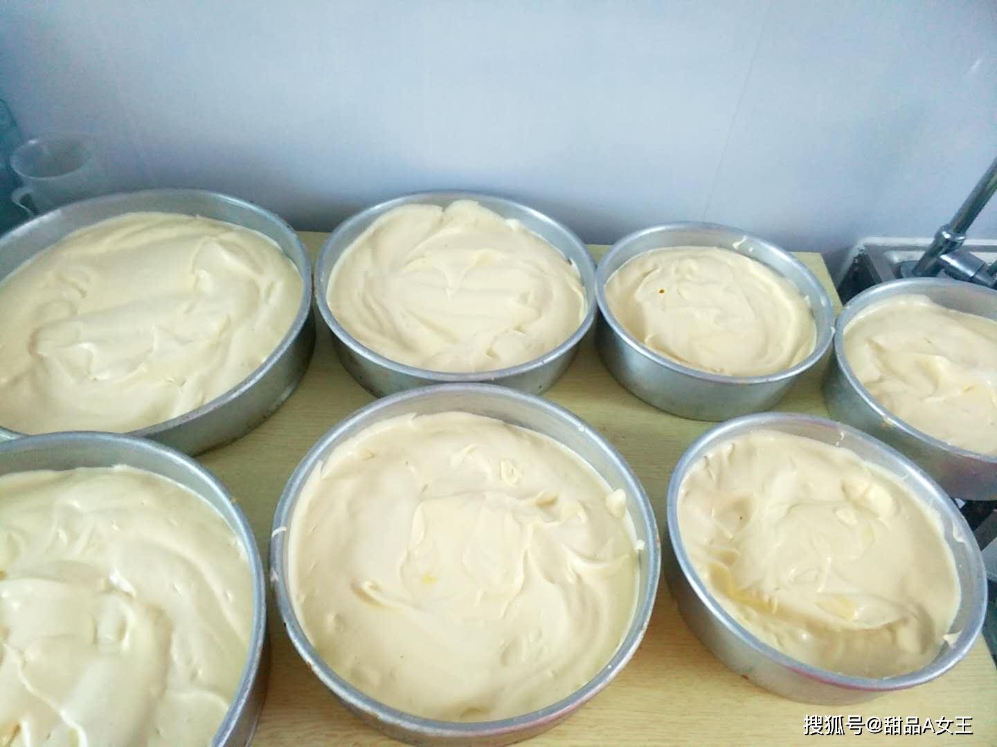 十年老店戚风蛋糕胚子教程开店必备配方免费分享