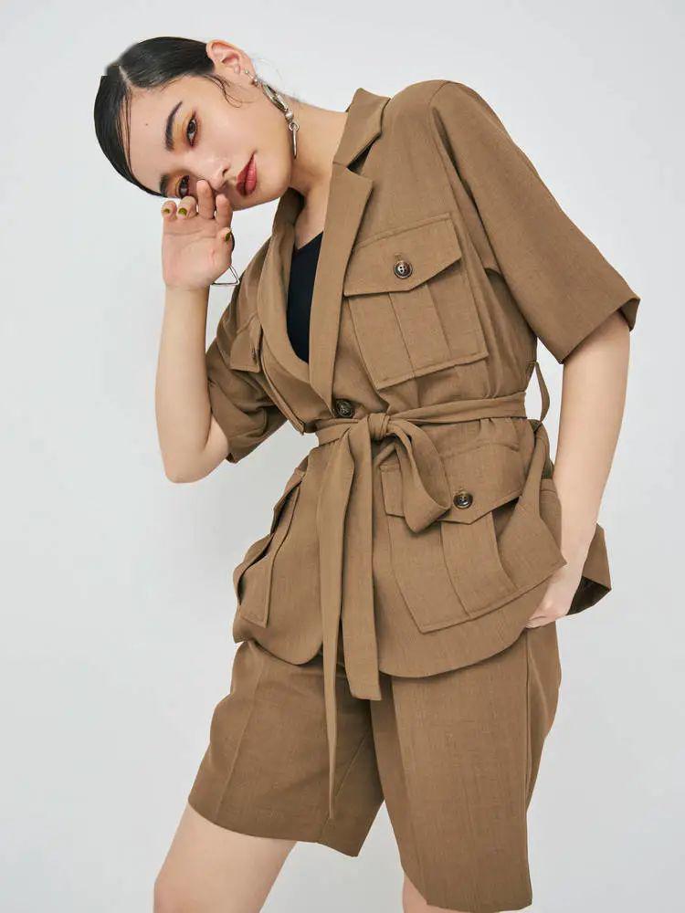 潮搭汇丨盐系女孩都在穿工装风