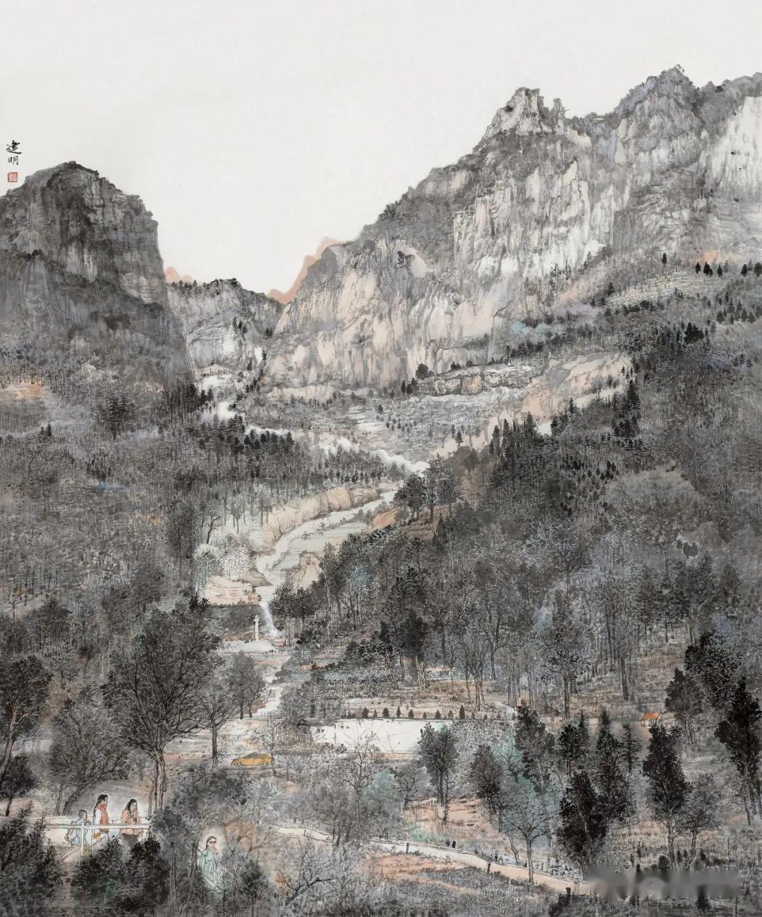 性灵出万象 风骨超常伦——周建明作品展(一)_山水画